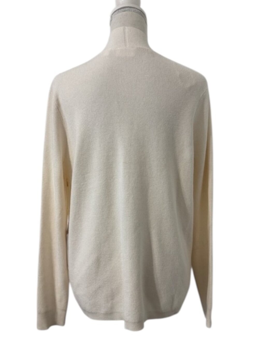 Cyrus Light Cream Open-Front Cardigan Women's Size Large Sweater in Cream NWT - Picture 2 of 13